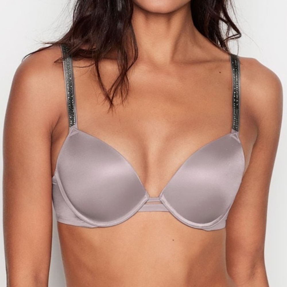 Victoria’s Secret Pebble Violet Push Up Bra | 32DDD - Picture 2 of 6